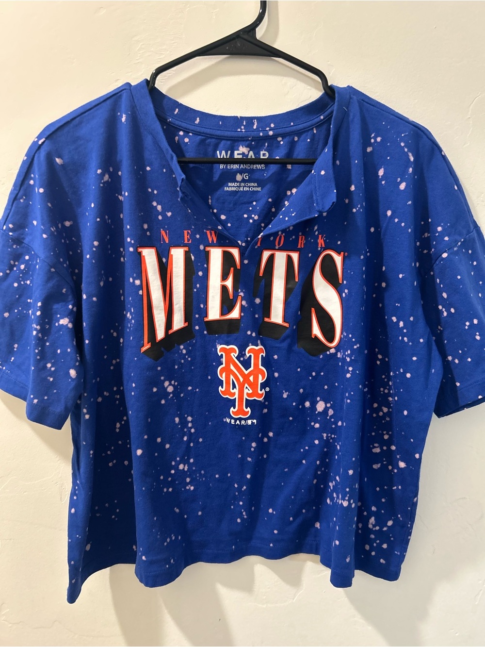 New York Mets Blue Graphic Short-Sleeve Tee- NWOT - Picture 4 of 4
